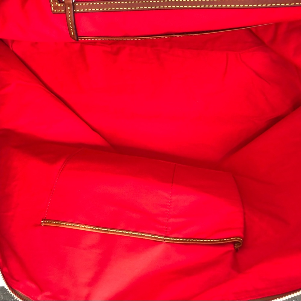 Dooney & Bourke NFL Patriots Logo Medium Duffel - Picture 7 of 8